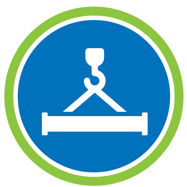 pipeline construction icon